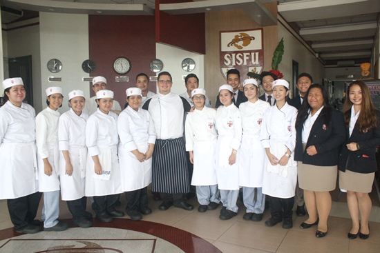 Foreign University International School Manila Philippines - SISFU Students trains with an International Chef