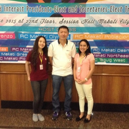 Foreign University International School Manila Philippines - Rotaract and Interact PeSeTS 2015