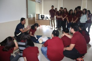 Foreign University International School Manila Philippines - Basic First Aid and Fire Fighting Workshop