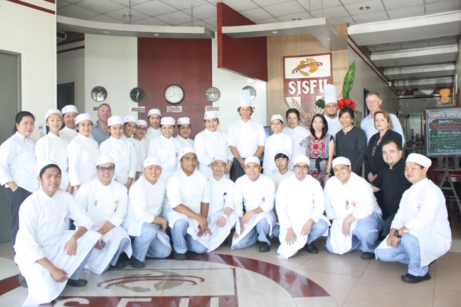 Foreign University International School Manila Philippines - A cooking demo workshop with Dairy Australia at SISFU