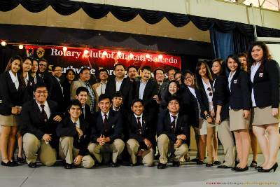 Foreign University International School Manila Philippines - Southville Scholars with The Rotary Club of Makati Salcedo