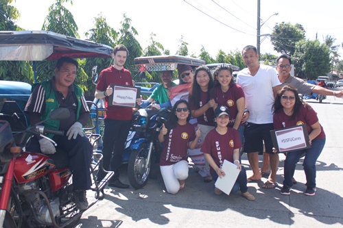 Foreign University International School Manila Philippines - SISFU Rotaract Club - Tricycle Drivers’ Appreciation Day