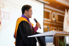 Summa Cum Laude Dean Daniel Santos Inspires at SISFU's 23rd Commencement